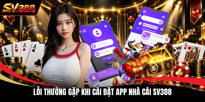 Lỗi thường gặp khi cài đặt app nhà cái SV388 Lỗi thường gặp khi cài đặt app nhà cái SV388