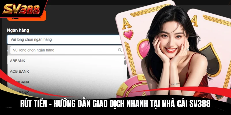Rút Tiền - Hướng Dẫn Giao Dịch Nhanh Tại Nhà Cái SV388